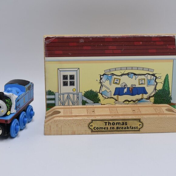 Thomas Comes to Breakfast with Stand Thomas Limited Edition Canada #2, 179/2400 - Picture 6 of 12
